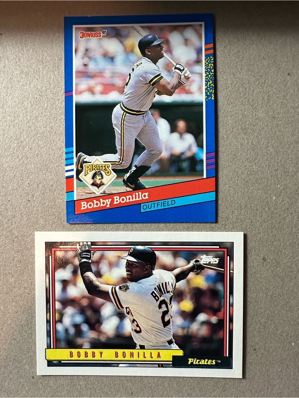 Barry Bonds/Bonilla/Van Slyke/Drabek Pirates lot of 20 - Picture 8 of 15